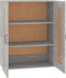vidaXL - Hangkast - 69,5x32,5x90 - cm - betongrijs