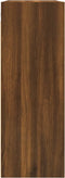 vidaXL - Hangkast - 69,5x32,5x90 - cm - bruin - eikenkleur