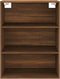 vidaXL - Hangkast - 69,5x32,5x90 - cm - bruin - eikenkleur