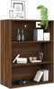 vidaXL - Hangkast - 69,5x32,5x90 - cm - bruin - eikenkleur