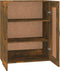 vidaXL - Hangkast - 69,5x32,5x90 - cm - gerookt - eikenkleurig