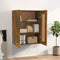 vidaXL - Hangkast - 69,5x32,5x90 - cm - gerookt - eikenkleurig