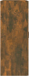 vidaXL - Hangkast - 69,5x32,5x90 - cm - gerookt - eikenkleurig