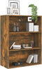 vidaXL - Hangkast - 69,5x32,5x90 - cm - gerookt - eikenkleurig