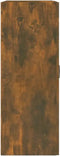 vidaXL - Hangkast - 69,5x32,5x90 - cm - grijs - sonoma - eikenkleurig