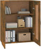 vidaXL - Hangkast - 69,5x32,5x90 - cm - grijs - sonoma - eikenkleurig