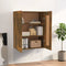 vidaXL - Hangkast - 69,5x32,5x90 - cm - grijs - sonoma - eikenkleurig