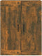 vidaXL - Hangkast - 69,5x32,5x90 - cm - grijs - sonoma - eikenkleurig