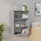 vidaXL - Hangkast - 69,5x32,5x90 - cm - grijs - sonoma - eikenkleurig
