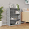 vidaXL - Hangkast - 69,5x32,5x90 - cm - grijs - sonoma - eikenkleurig