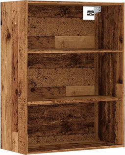 vidaXL - Hangkast - 69,5x32,5x90 - cm - oud - houtkleurig