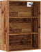 vidaXL - Hangkast - 69,5x32,5x90 - cm - oud - houtkleurig
