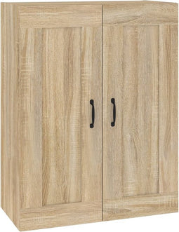 vidaXL - Hangkast - 69,5x32,5x90 - cm - sonoma - eikenkleurig