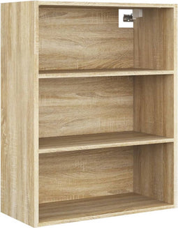 vidaXL - Hangkast - 69,5x32,5x90 - cm - sonoma - eikenkleurig