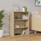 vidaXL - Hangkast - 69,5x32,5x90 - cm - sonoma - eikenkleurig