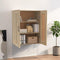 vidaXL - Hangkast - 69,5x32,5x90 - cm - sonoma - eikenkleurig