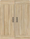 vidaXL - Hangkast - 69,5x32,5x90 - cm - sonoma - eikenkleurig