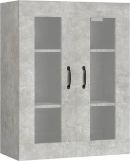 vidaXL - Hangkast - 69,5x34x90 - cm - betongrijs