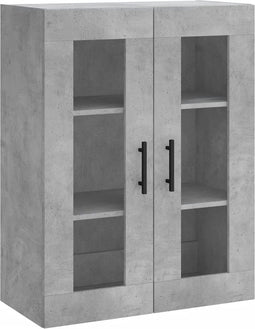 vidaXL - Hangkast - 69,5x34x90 - cm - betongrijs