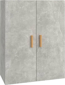 vidaXL - Hangkast - 69,5x34x90 - cm - betongrijs