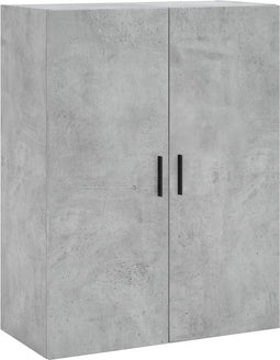 vidaXL - Hangkast - 69,5x34x90 - cm - betongrijs
