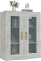 vidaXL - Hangkast - 69,5x34x90 - cm - betongrijs
