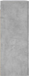 vidaXL - Hangkast - 69,5x34x90 - cm - betongrijs
