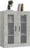 vidaXL - Hangkast - 69,5x34x90 - cm - betongrijs