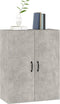 vidaXL - Hangkast - 69,5x34x90 - cm - bewerkt - hout - betongrijs