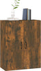 vidaXL - Hangkast - 69,5x34x90 - cm - bewerkt - hout - gerookt - eikenkleurig