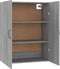 vidaXL - Hangkast - 69,5x34x90 - cm - bewerkt - hout - grijs - sonoma - eikenkleurig