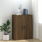 vidaXL - Hangkast - 69,5x34x90 - cm - bewerkt - hout - bruineikenkleurig