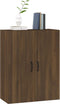 vidaXL - Hangkast - 69,5x34x90 - cm - bewerkt - hout - bruineikenkleurig