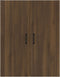 vidaXL - Hangkast - 69,5x34x90 - cm - bewerkt - hout - bruineikenkleurig