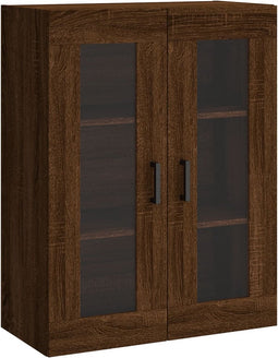 vidaXL - Hangkast - 69,5x34x90 - cm - bruin - eikenkleur