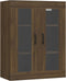 vidaXL - Hangkast - 69,5x34x90 - cm - bruin - eikenkleur