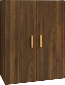 vidaXL - Hangkast - 69,5x34x90 - cm - bruin - eikenkleur