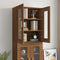 vidaXL - Hangkast - 69,5x34x90 - cm - bruin - eikenkleur