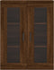 vidaXL - Hangkast - 69,5x34x90 - cm - bruin - eikenkleur