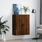 vidaXL - Hangkast - 69,5x34x90 - cm - bruin - eikenkleur