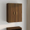 vidaXL - Hangkast - 69,5x34x90 - cm - bruin - eikenkleur
