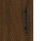 vidaXL - Hangkast - 69,5x34x90 - cm - bruin - eikenkleur