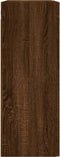 vidaXL - Hangkast - 69,5x34x90 - cm - bruin - eikenkleur