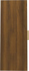 vidaXL - Hangkast - 69,5x34x90 - cm - bruin - eikenkleur