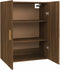 vidaXL - Hangkast - 69,5x34x90 - cm - bruin - eikenkleur