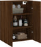 vidaXL - Hangkast - 69,5x34x90 - cm - bruin - eikenkleur