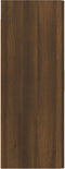 vidaXL - Hangkast - 69,5x34x90 - cm - bruin - eikenkleur