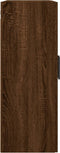 vidaXL - Hangkast - 69,5x34x90 - cm - bruin - eikenkleur