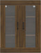 vidaXL - Hangkast - 69,5x34x90 - cm - bruin - eikenkleur