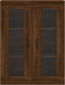 vidaXL - Hangkast - 69,5x34x90 - cm - bruin - eikenkleur